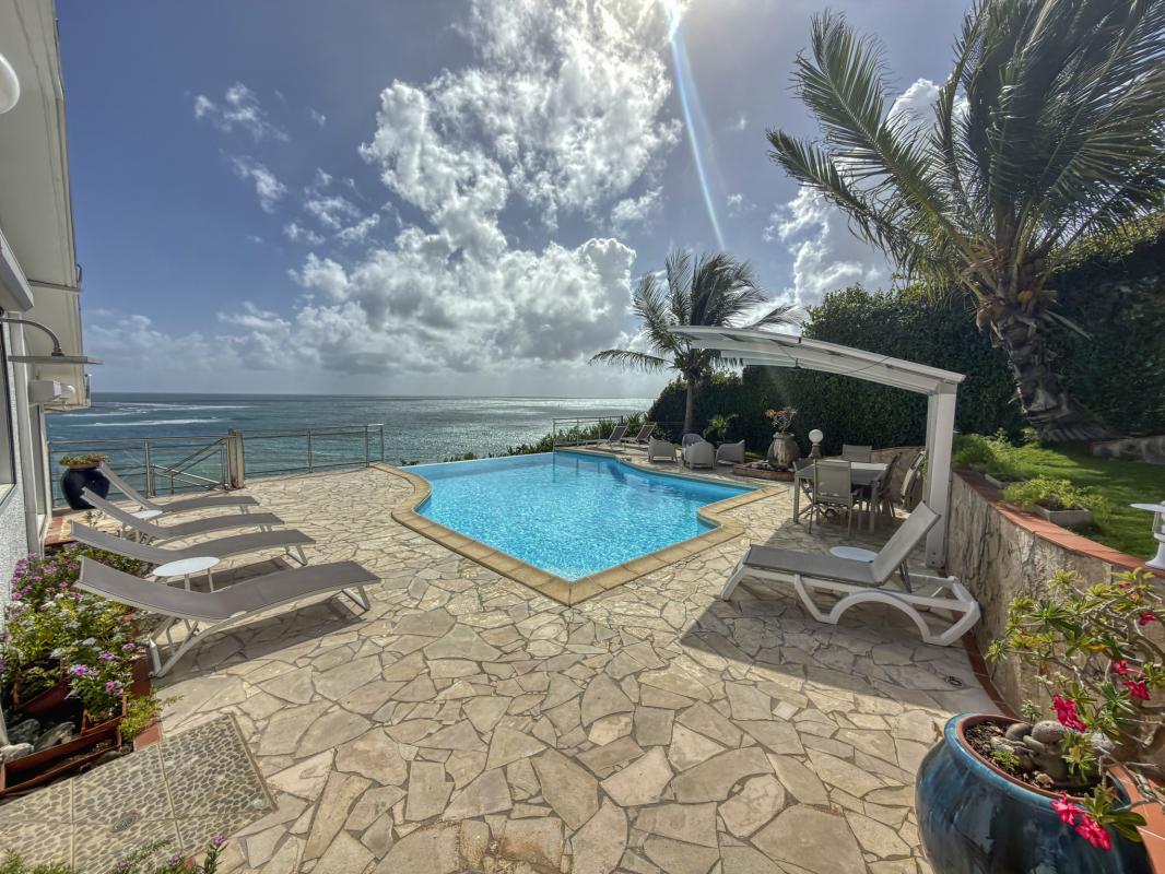3.Location Villa piscine vue mer Ste Anne Guadeloupe_Vue mer